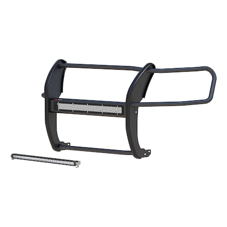 Aries Pro Series Black Steel Grille Guard with Light Bar Ford Ranger 2170037